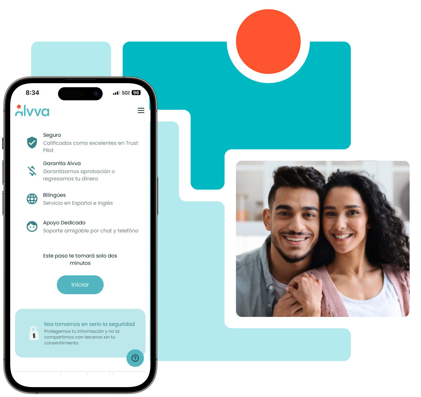 Alvva immigration application platform preview showing form modules and interface